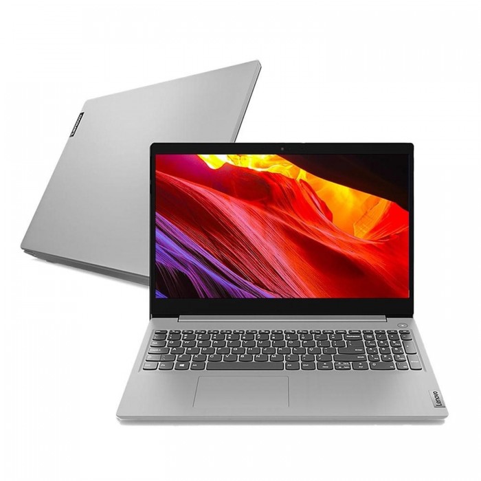 Notebook Lenovo Ideapad 3i Celeron N4020 4GB, 128GB SSD, 15,6" Windows 10 Prata
